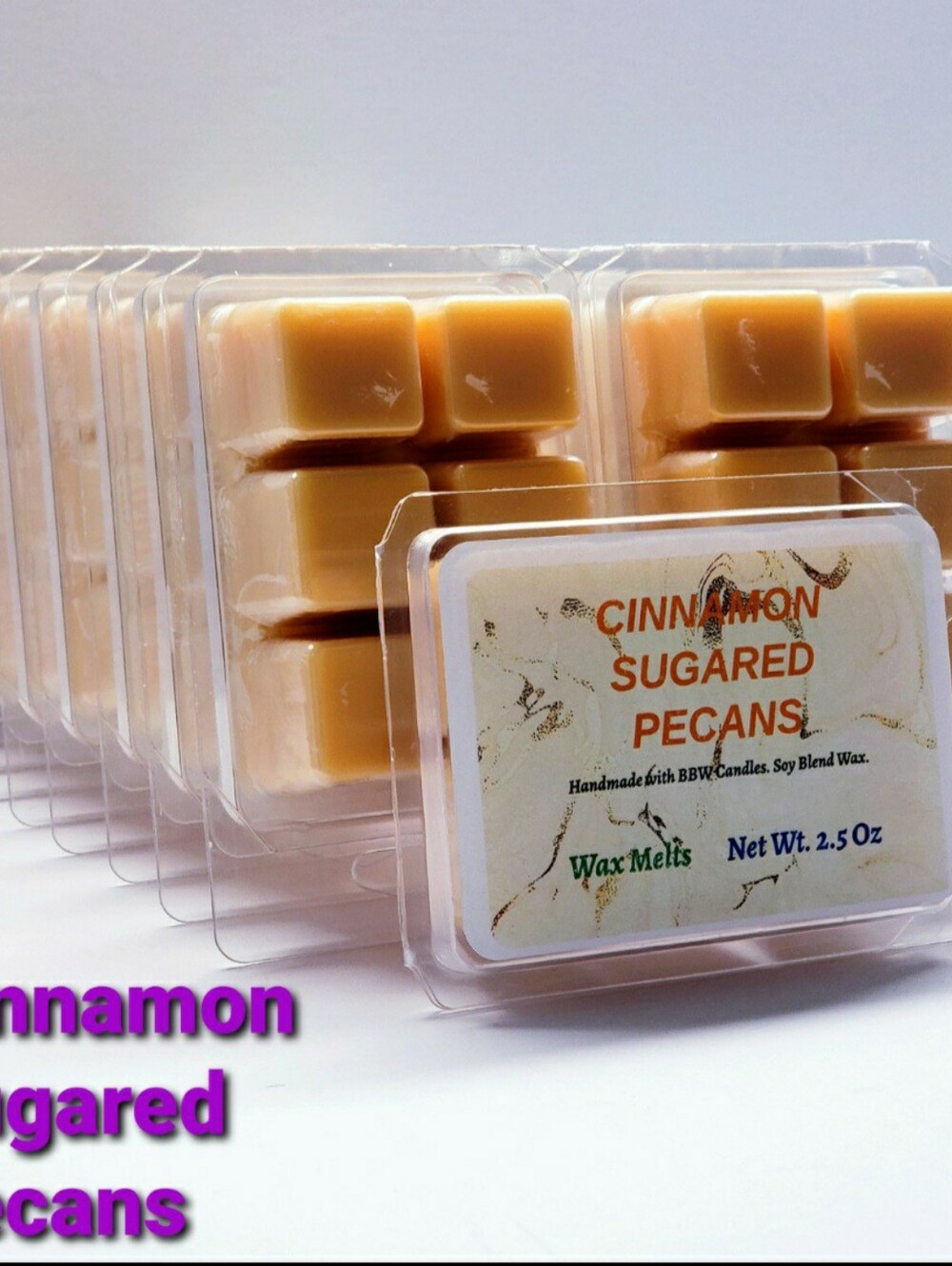 CINNAMON SUGARED PECANS -Bath & Body Works Candle Wax Melts- $8 per pack